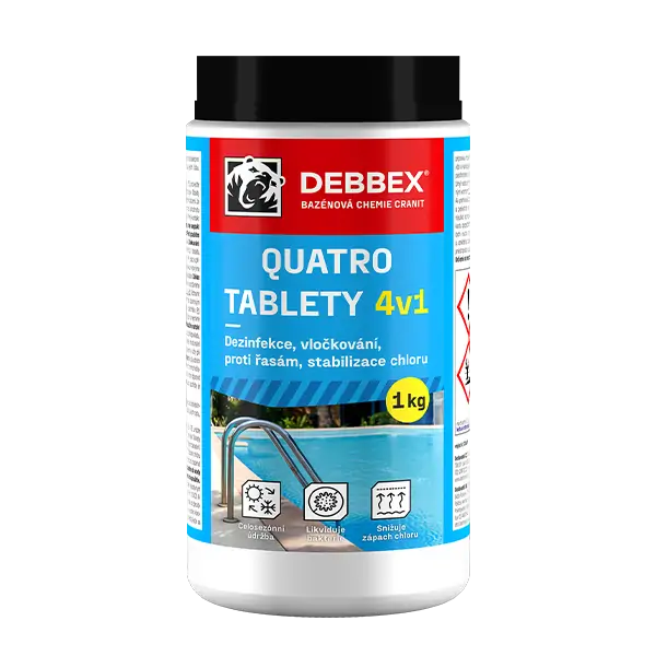 DEBBEX Quatro tablety 4V1 (CH202) 1kg