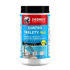DEBBEX Quatro tablety 4V1, 1kg