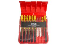 KWB pilové plátky na dřevo a kov, sada 10 ks
