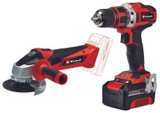 EINHELL TE-TK 18/2 Li Kit (CD+AG) sada aku nářadí, KIT s 4,0 Ah (Power X-Change)