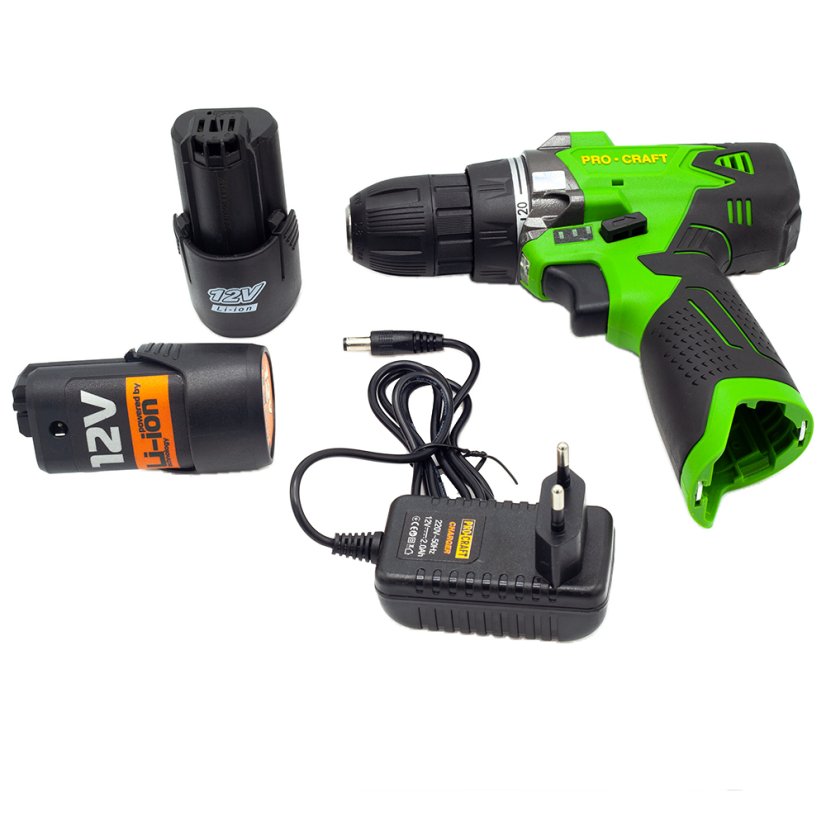 PROCRAFT PA12Li aku vrtací šroubovák