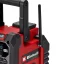 EINHELL TE-CR 18 Li DAB+/FM/BT aku rádio, SOLO (Power X-Change)