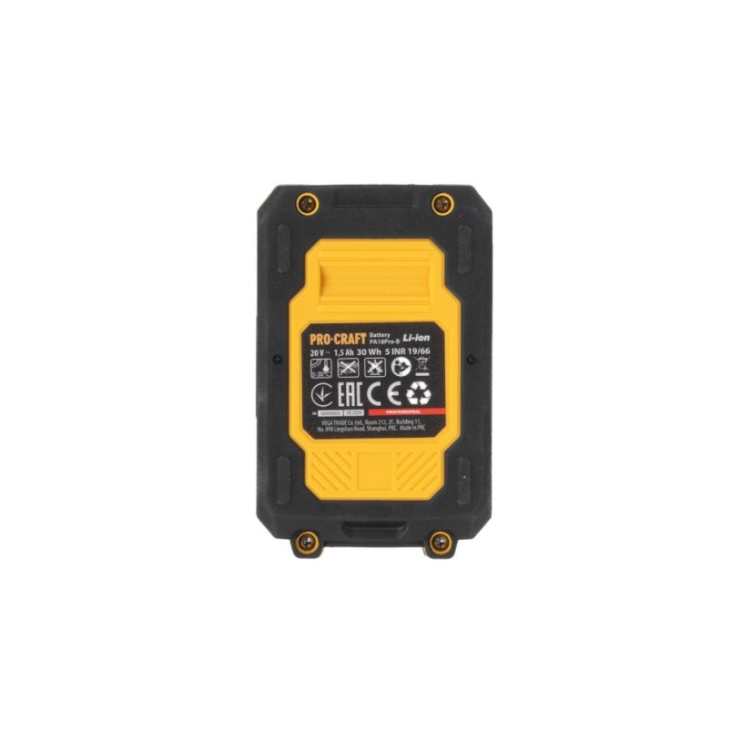 PROCRAFT PA18Pro aku vrtací šroubovák, KIT