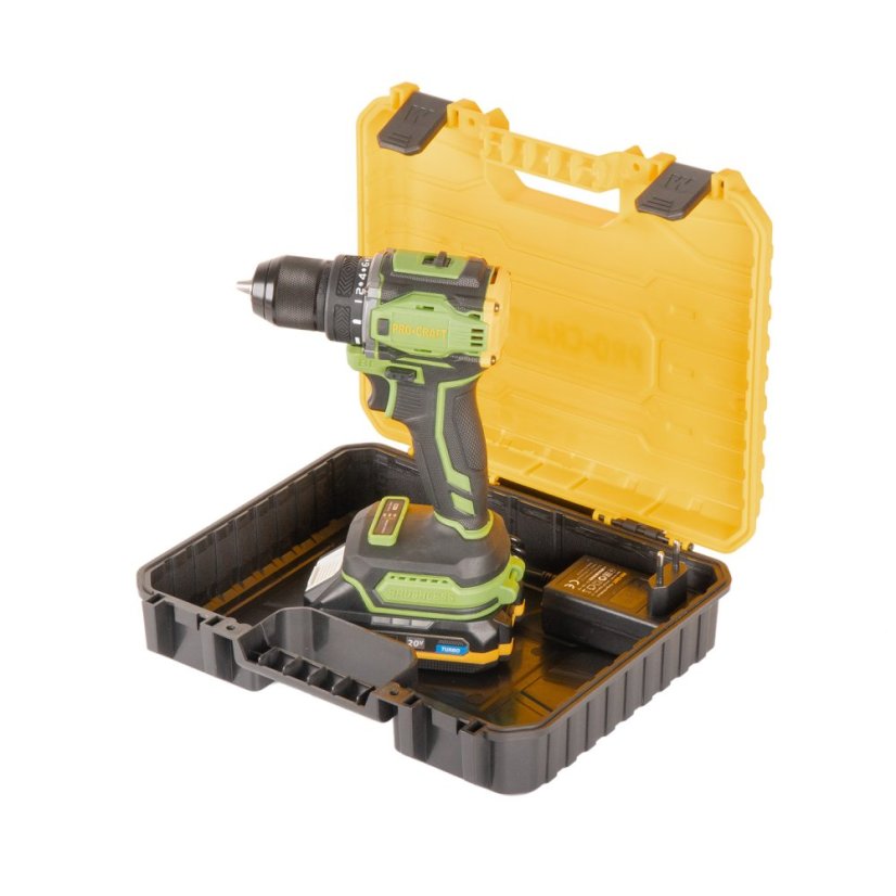 PROCRAFT PA18Pro aku vrtací šroubovák, KIT