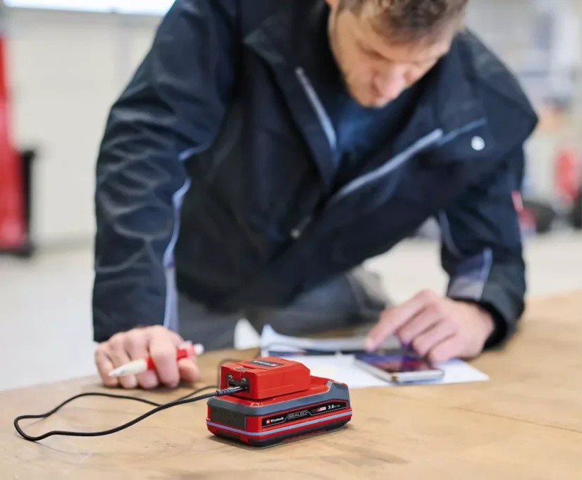 EINHELL TC-CP 18 Li USB A/C - Solo aku adaptér (Power X-Change)