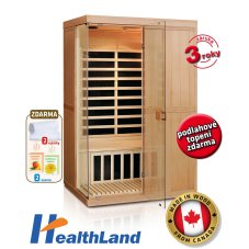 HEALTHLAND DeLUXE 2200 CARBON infrasauna