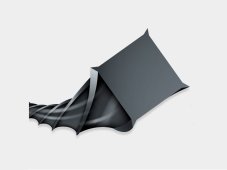 ECHO BLACK DIAMOND struna 3,0 mm x  63 m (DONUT L), kroucená čtvercová