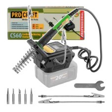 PROCRAFT CS60BB aku spájkovacia stanica