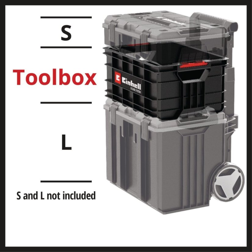 EINHELL E-Case Werkzeugkiste přepravka na nářadí
