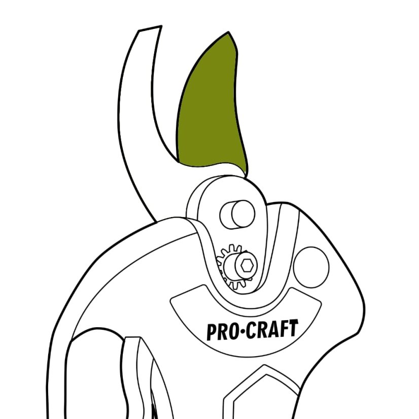 Náhradní čepel horní pro ES28Li