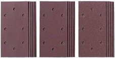 KWB brusný výsek na suchý zip 93 x 185 mm H8A (sada 15 ks)