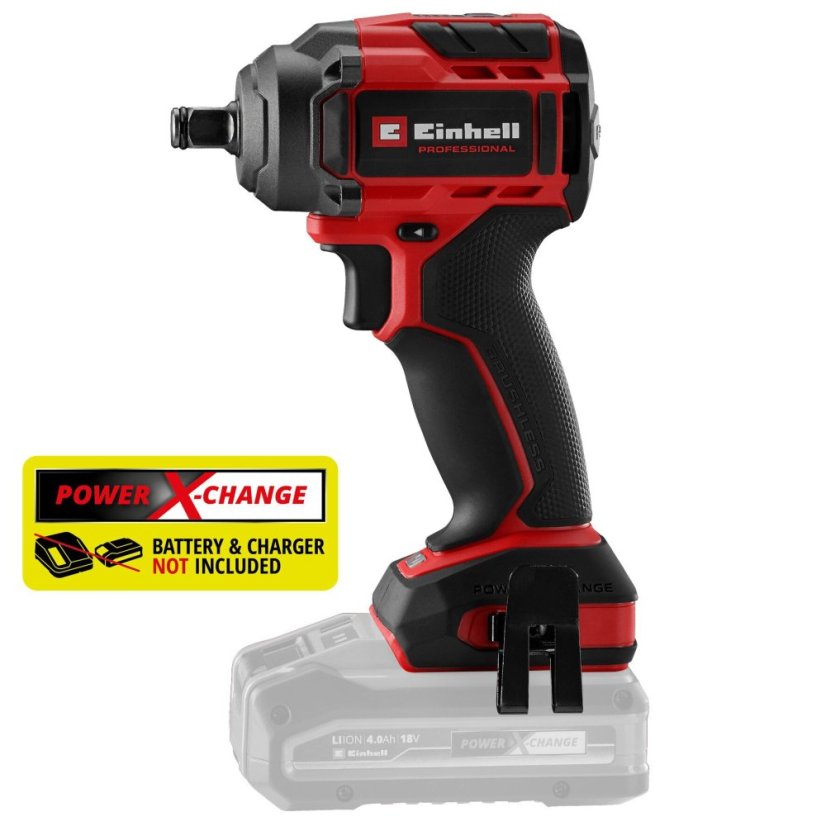 EINHELL PROFESSIONAL TP-CW 18/350-C Li BL - Solo aku utahovák rázový (Power X-Change)