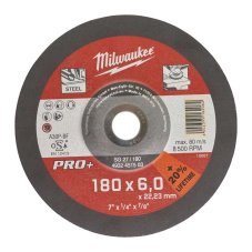 Milwaukee SG 27/180 PRO+ kotouč brusný 180 x 6,0 mm na kov