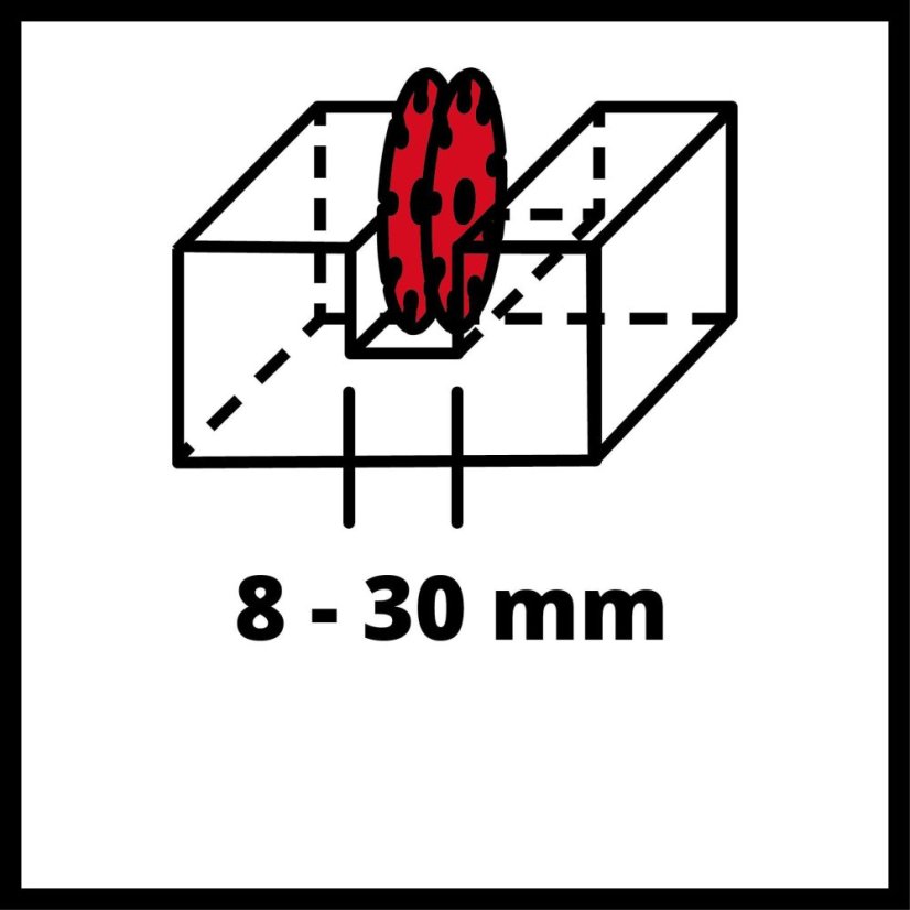 EINHELL TP-MA 36/30 Li BL - Solo aku drážkovací frézka (Power X-Change)