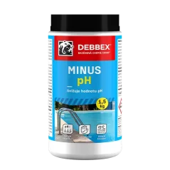 DEBBEX pH MINUS, 1,5kg