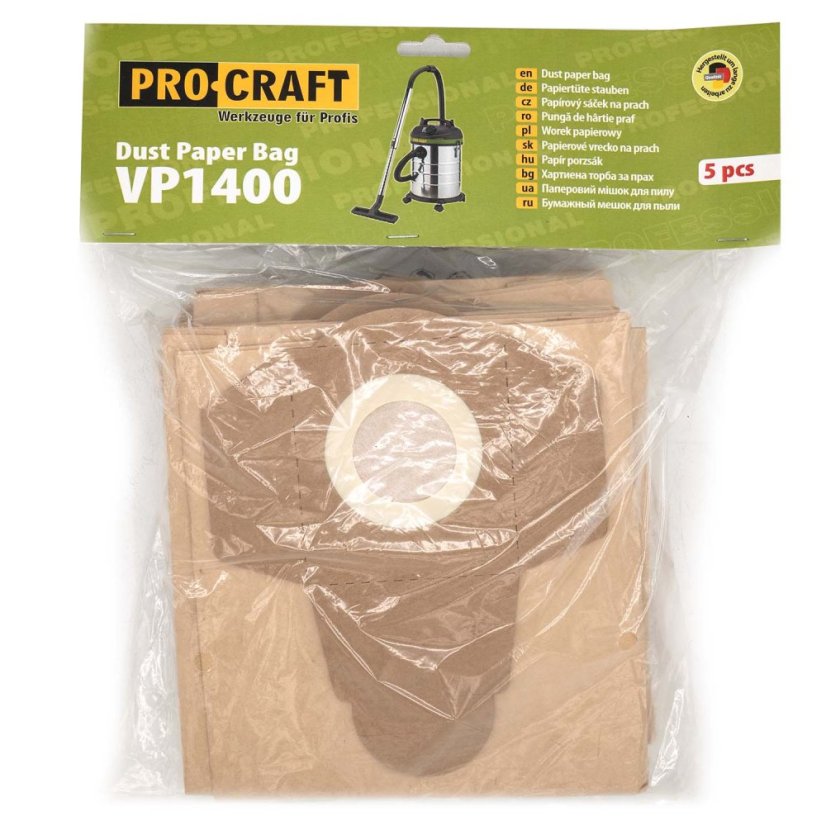 PROCRAFT papírový sáček pro VP1400