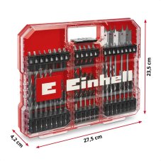 EINHELL sada bitů, hlavic a vrtáků 95-dílná, XL-Case