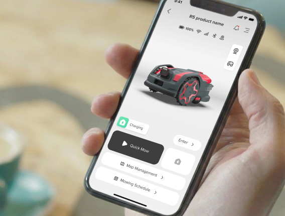 CRAMER AiConic 1 RTK robotická sekačka