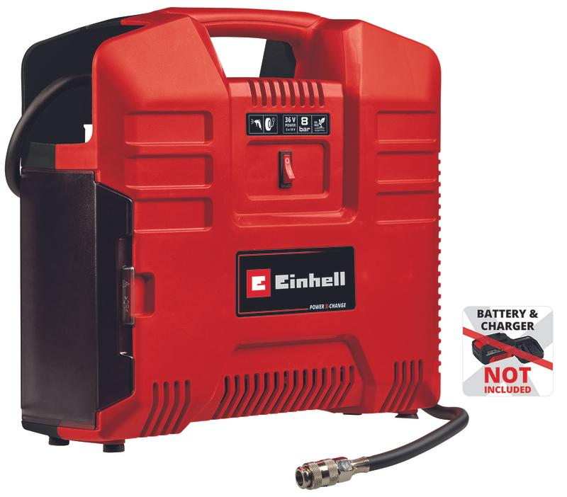 EINHELL TE-AC 36/8 Li OF Set - Solo aku kufríkový kompresor (Power X-Change)