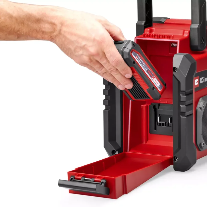 EINHELL TE-CR 18 Li DAB+/FM/BT aku rádio, SOLO (Power X-Change)