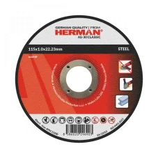 HERMAN kotúč rezný 115 x 1,0 mm na oceľ