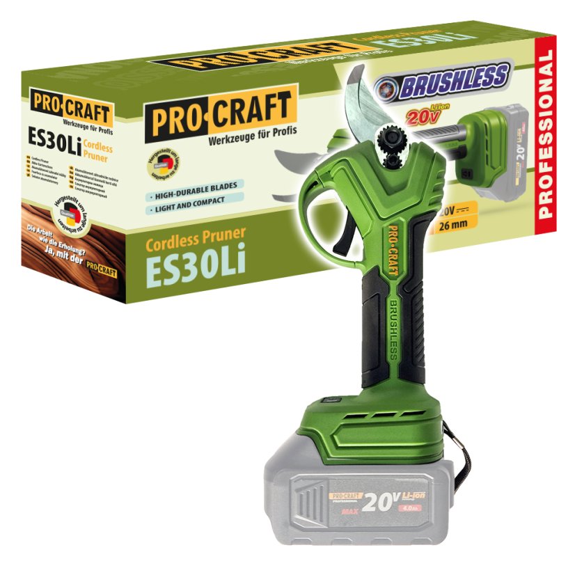 PROCRAFT ES30Li aku nůžky na větve, SOLO (bez aku a nabíječky)