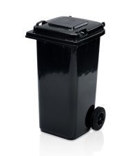Popelnice s kolečky 240 lit. černá