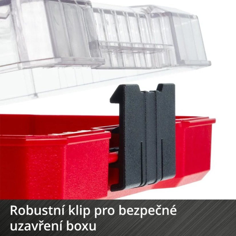 EINHELL sada bitů a hlavic, 37-dílná, L-Case