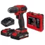 EINHELL TE-CD 18/40 Li BL - 2x2,0Ah aku vrtací šroubovák (Power X-Change)