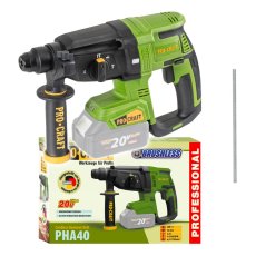 Aku vrtací kladivo Procraft PHA40bb (bez baterie a nabíječky) SDS Plus | PHA40bb