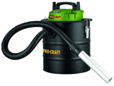 PROCRAFT VC1550 vysávač na popol 1200W s nádobou 15 lit.