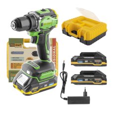 Aku vrtací šroubovák Procraft PA18Pro-2B-C s dvěma bateriemi | PA18Pro-2B-C