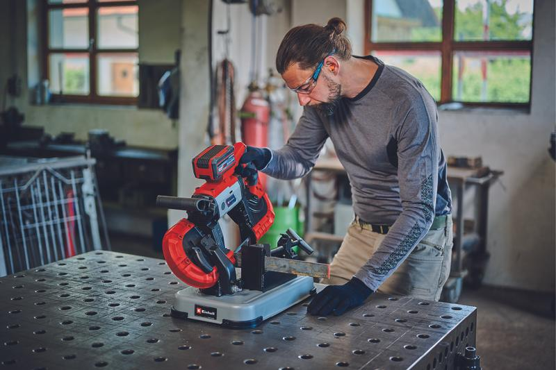 EINHELL TE-MB 18/127 U Li - Solo aku pásová pila (Power X-Change)