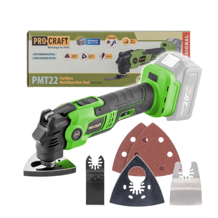PROCRAFT PMT22 aku multifunkční přístroj, SOLO