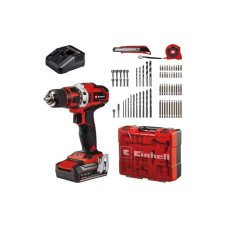 EINHELL TE-CD 18/40 Li-i +64 aku příklepová vrtačka, KIT 2x 2,0 Ah s příslušenstvím (Power X-Change)