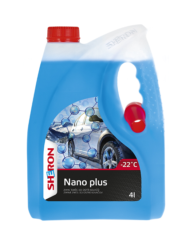 SHERON NANOPlus -22 ° C 4 liter. zimná zmes do ostrekovačov