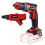 EINHELL PROFESSIONAL TP-DY 18 Li BL - Solo aku šroubovák na sádrokaton se zásobníkem (Power X-Change)