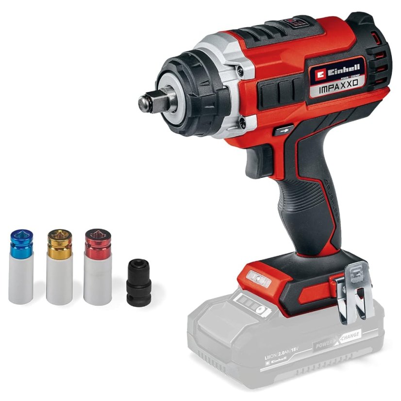 EINHELL IMPAXXO 18/400 - Solo aku rázový uťahovák (Power X-Change)