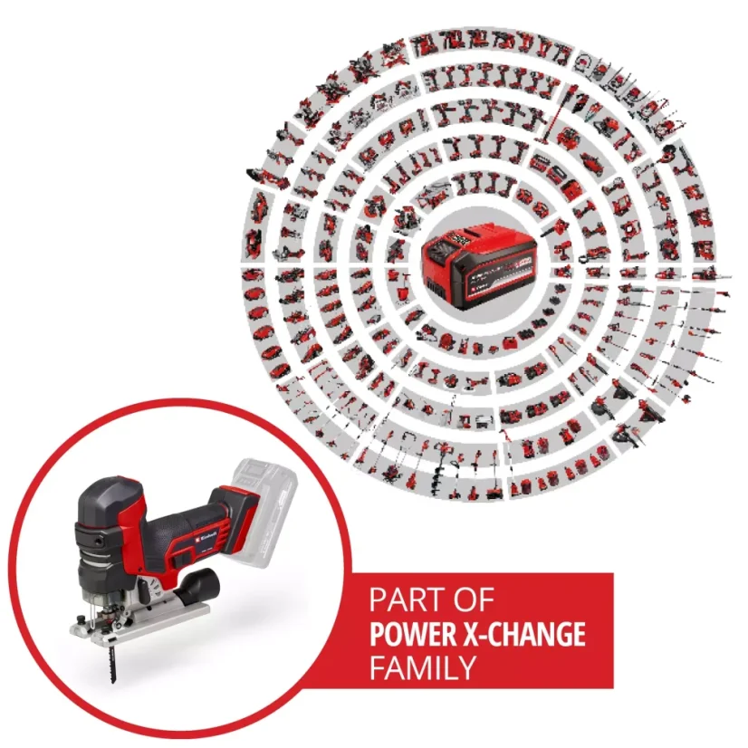 EINHELL PROFESSIONAL TP-JST 18/135 Li BL aku přímočará pila, SOLO (Power X-Change)