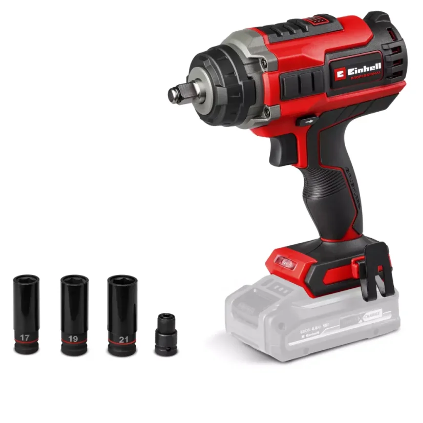 EINHELL PROFESSIONAL IMPAXXO 18/400 aku rázový utahovák, SOLO (Power X-Change) EINHELL PROFESSIONAL IMPAXXO 18/400 aku rázový utahovák, SOLO (Power X-Change)