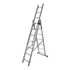 Rebrík trojdielny hliníkový 3 x 11 priečok