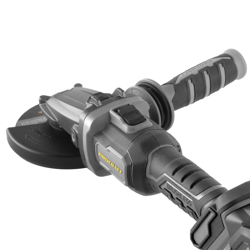 PROCRAFT AG125C-BB aku úhlová bruska s plochou hlavou