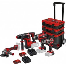 EINHELL PROFESSIONAL TP-TK 18/4 aku sada nářadí, KIT (Power X-Change)