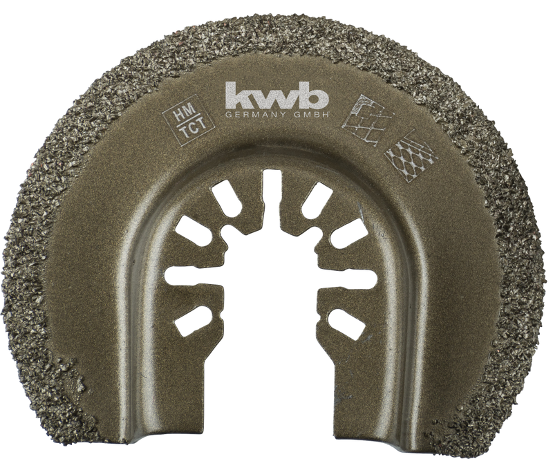 KWB sada príslušenstva pre multifunkčnú brúsku, 3 dielna
