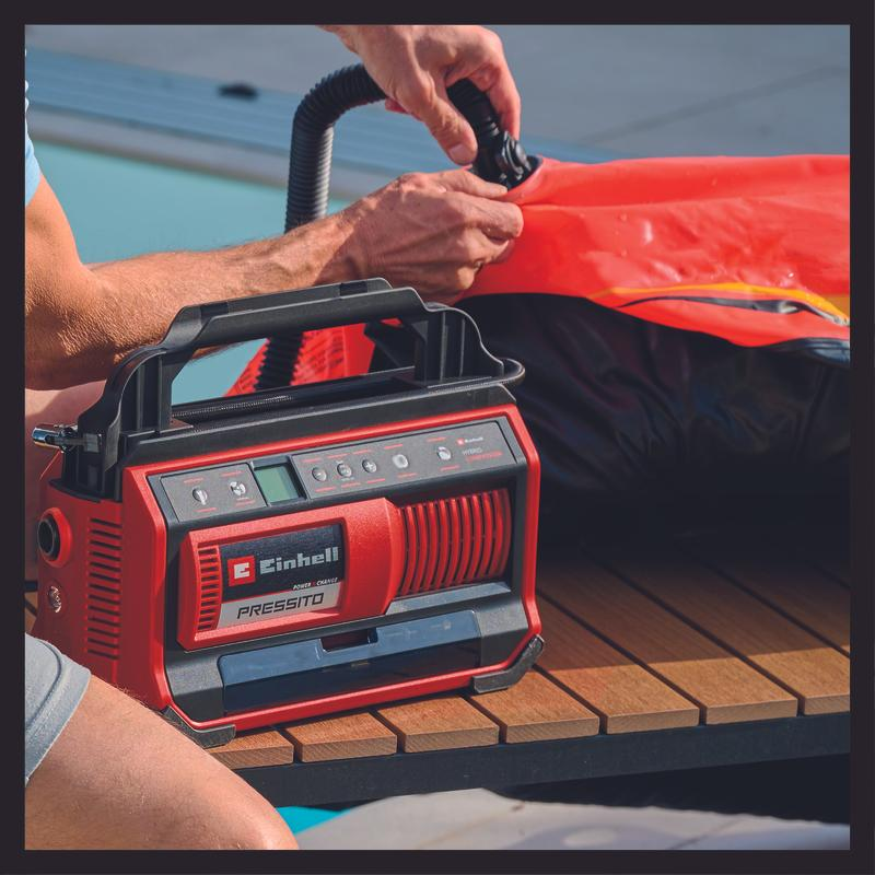EINHELL PRESSITO 18/25 Hybrid aku hybridní kompresor (Power X-Change)