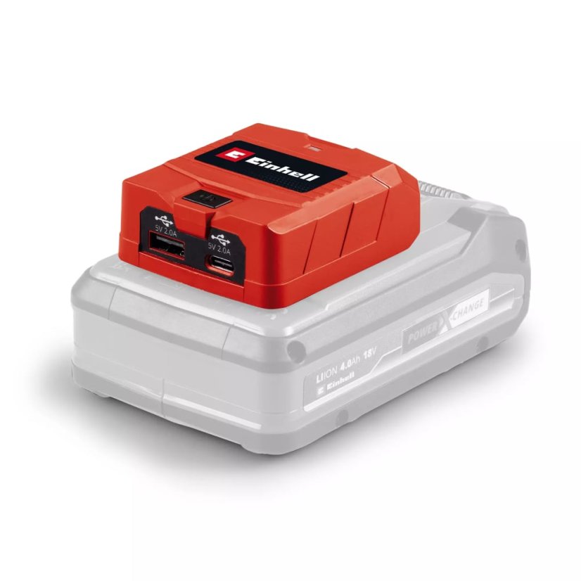 EINHELL TC-CP 18 Li USB A/C - Solo aku adaptér (Power X-Change)