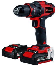 EINHELL TE-CD 18/40 Li-i +64 aku příklepová vrtačka, KIT 2x 2,0 Ah s příslušenstvím (Power X-Change)