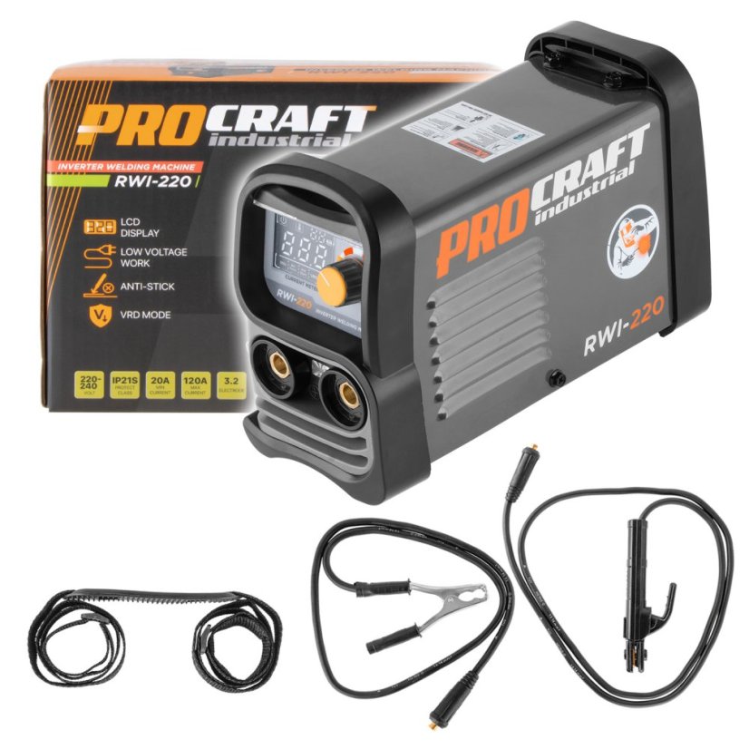 Svářecí invertor Procraft RWI-220 | RWI-220