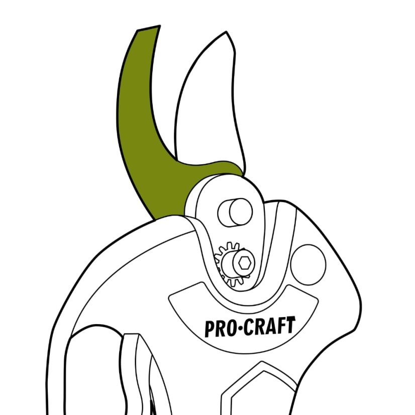 Náhradní čepel dolní pro ES28Li