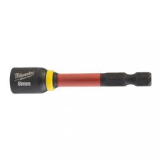 MILWAUKEE SHOCKWAVE hlavice nástrčná 8 x 65 mm s magnetem, 1/4" HEX